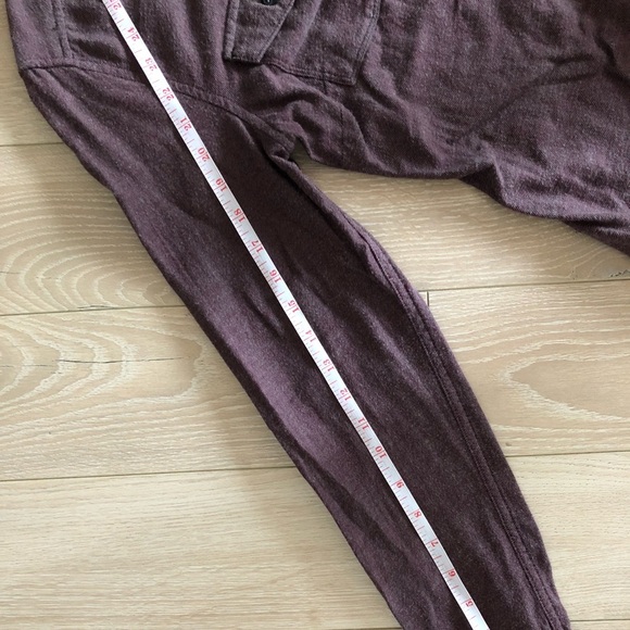 Aritzia TNA Light Maroon Button Down Shirt - Picture 10 of 11